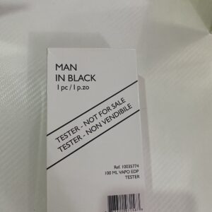 Bvlgari Man in Black (tester) 100ml
